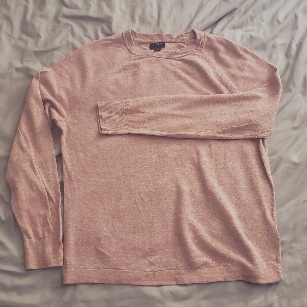 J. Crew Salmon Crew Pullover